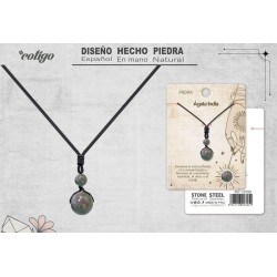 Colgante De Agata India De Bola 14 mm